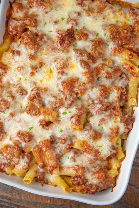 The ULTIMATE Baked Ziti Recipe (3 Cheese) - Dinner, then Dessert