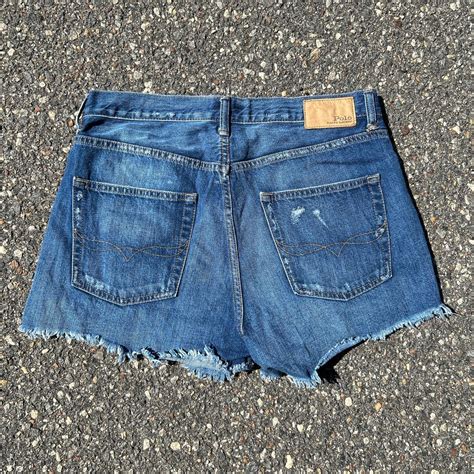 Polo Ralph Lauren Women's Blue Shorts | Depop
