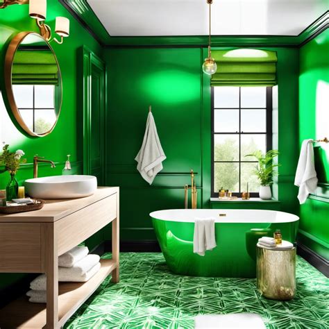 Emerald Green Bath: Your Luxurious Escape