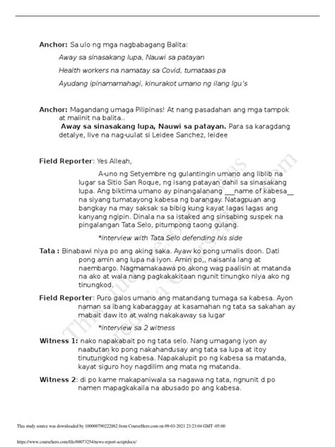 Image result for Kids News Reporting Script