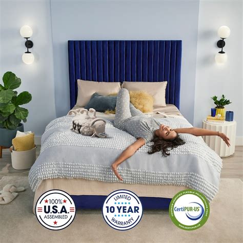 Serta Azure Bay 12-in Firm Full Innerspring Mattress with Boxspring ...