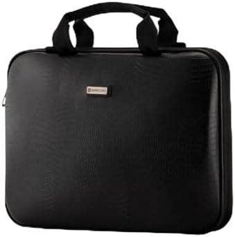 HARISSONS Gator 15.6 Inch PU Vegan Leather Water Resistant Laptop ...