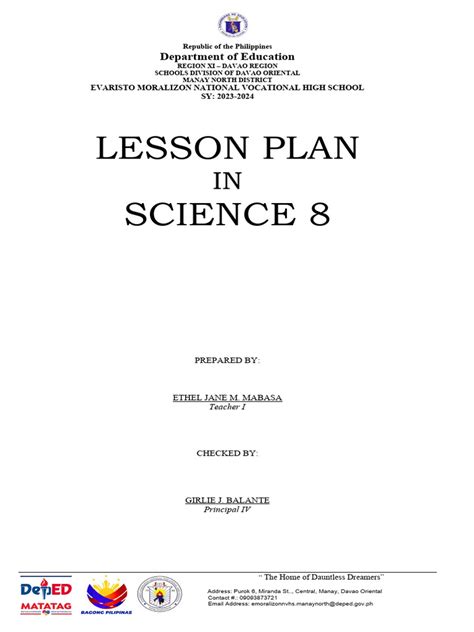 Image result for Lesson Plan for New Curriculum for Basic Science