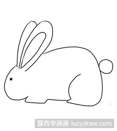 简笔画教程：怎么画小白兔-露西学画画