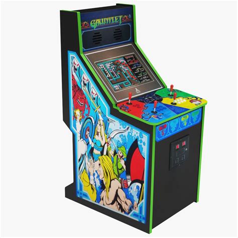 Gauntlet Arcade Game 3D Model $15 - .dae .fbx .ma .obj - Free3D