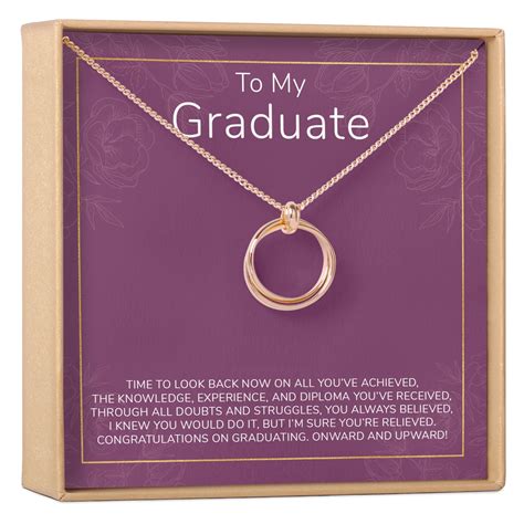 Graduation Gift Necklace for Girls: Jewelry, College, High School ...
