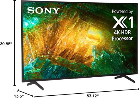 Sony X800H 55-inch TV: 4K Ultra HD Smart LED TV with India | Ubuy