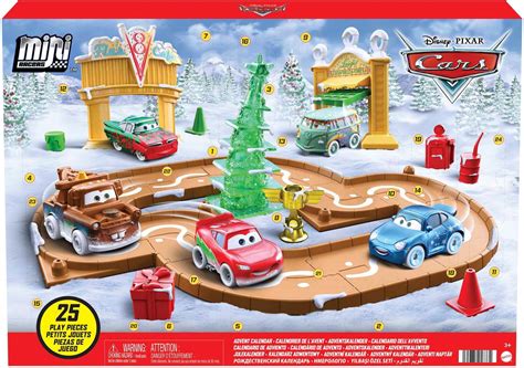 Amazon.com: Disney Pixar Cars Advent Calendar Countdown to Christmas ...
