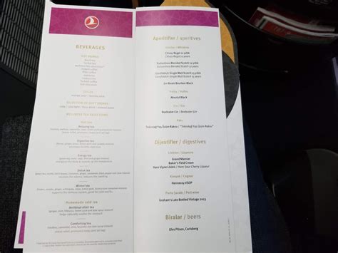 Airline Drink Menus Alcademics