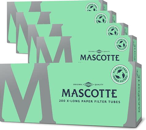 Amazon.de: Mascotte® X-Long Paper Filter Tubes 8mm 200 x 5 Kartons ...