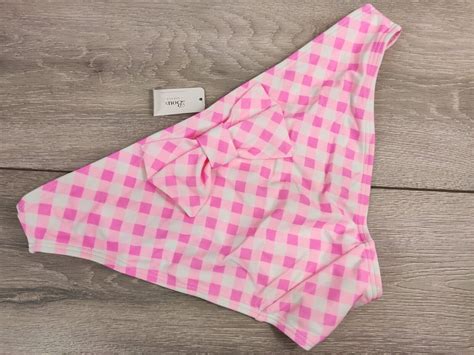 NEW Boux Avenue Pink Mix Hollywood Gingham Bikini Brief Swimming ...