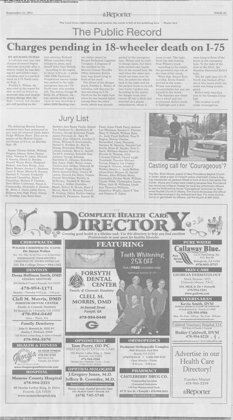 The Monroe County Reporter September 21, 2011: Page 18