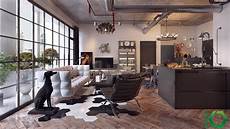 Modern Industrial Living Room by Join The Industrial Loft Revolution Modern Industrial Living Room