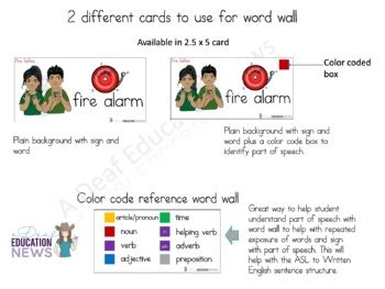 Image result for ASL Fire Signs Worksheets