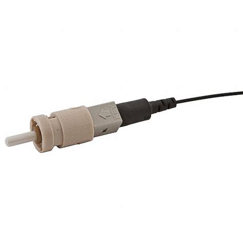 HUBBELL PREMISE WIRING, Connector ST, Std, Fiber Optic Connector ...