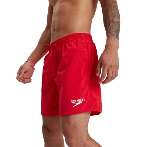SPEEDO MENS RED SWIM SHORTS TRUNKS SWIMMING BAYWATCH LIFEGUARD GYM ...