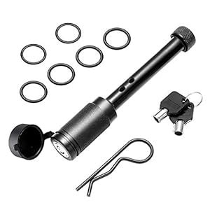 Towever 5/8 inch Trailer Hitch Locking Pin, Solid Steel Tow Hitch Lock ...