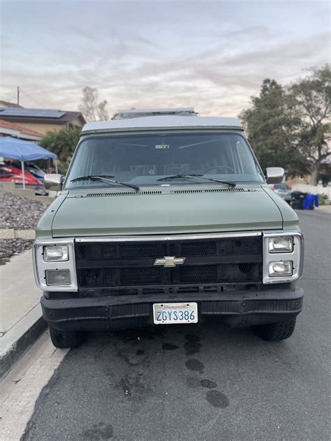 1987 Chevy G-Series For Sale In San Diego - Van Viewer