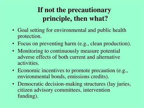 Precautionary Principle