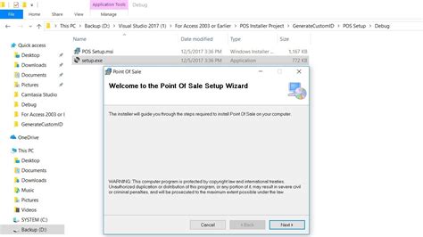 Visual Studio Add Setup.exe 2017 的图像结果