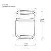Buy Treo By Milton Cube Storage Glass Jar Set of 6, 180 ml Each ...