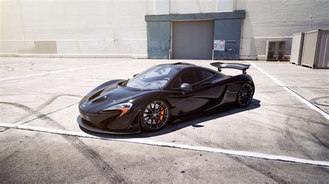 Download wallpaper 3840x2160 mclaren p1, mclaren, car, black, sports ...