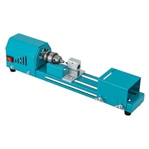 HETEPPTR Mini Lathe Machine 96W DIY Jewelry Beads Polisher Wood Lathe ...