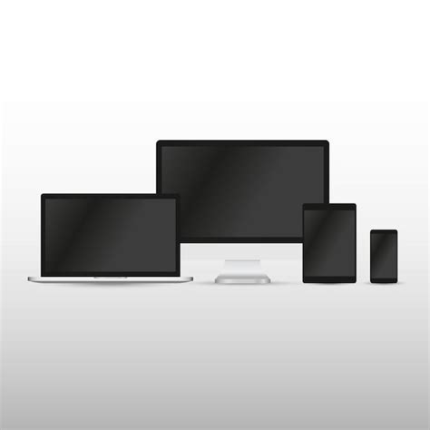 Ensemble de tablette d'ordinateur portable de moniteur d'ordinateur ...