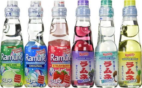 Japanese Soft Drink Mix Variety 6 Flavors 6 Bottles | Desertcart INDIA