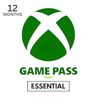 Xbox Game Pass Essential : 12 Months Membership (Digital Code) : Amazon ...