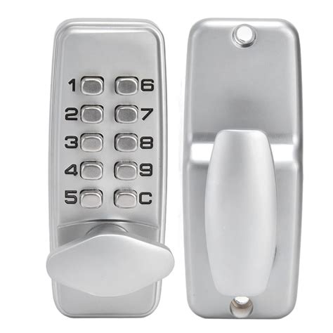 Mechanical Password Lock, Keyless Entry Door Lock Keypad Digital Pass ...