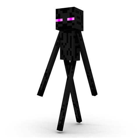 Enderman Minecraft Coloring Pages