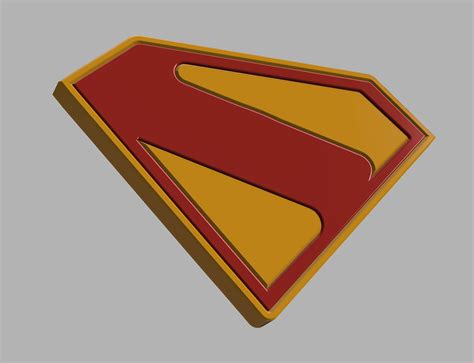 🦸‍♂️ SUPERMAN 'LEGACY' 2025 JAMES GUN LOGO SYMBOL BASE・ STL File for 3D ...