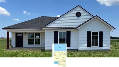 Tour This 1,298 Sq. Ft. 3 Bedroom Country Home with an Open Design ...