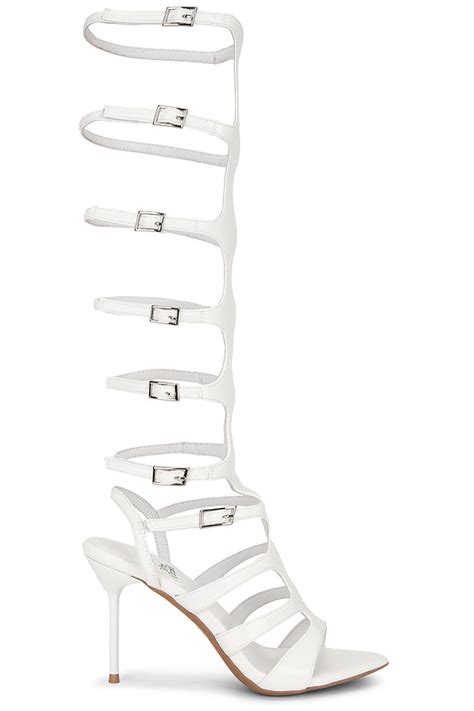 Jeffrey Campbell Spartan Sandal in Cream | REVOLVE