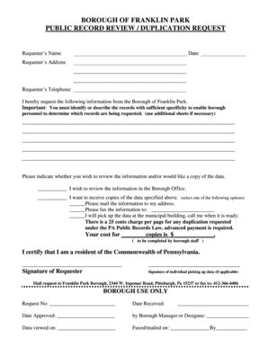 Fillable Online To View or Download the Document Request Form ...