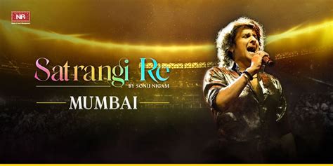Satrangi Re by Sonu Nigam - Mumbai in Mumbai – November 9, 2025 | AllEvents