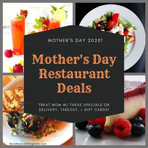 Mother's Day Photo: mother's day restaurant deals 2020