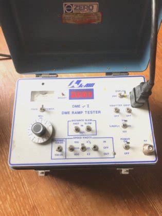 JcAir/JC Air/BF Goodrich DME RAMP TEST SET TESTER MODEL 331 Tested Good ...