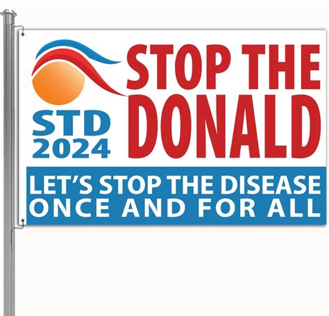 Amazon.com : Anti Trump Flag | 2024 Presidential Election | 3 x 5 ...