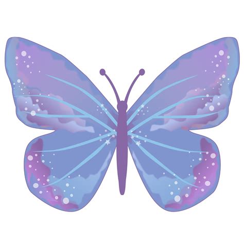 blue and purple butterfly 33541448 PNG