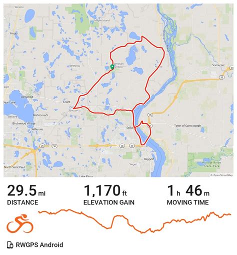 Pine Point Reserve Park - Stillwater- Houlton, WI - 29 · Ride with GPS