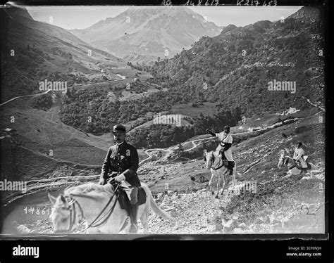 North African couriers in the Vallée du Lavoir, led by Colonel Dubois ...