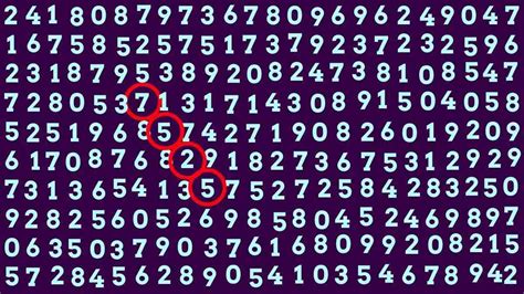 Optical Illusion: Only High IQ Geniuses Can Spot The Number 7525 In 8 ...