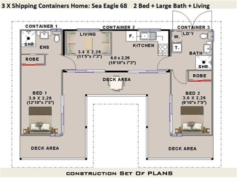 Cargo Container Homes Floor Plans