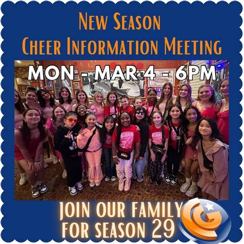 Cheer Information Meeting, 2050 Commerce Ave, Concord, CA, 4 March 2024 ...