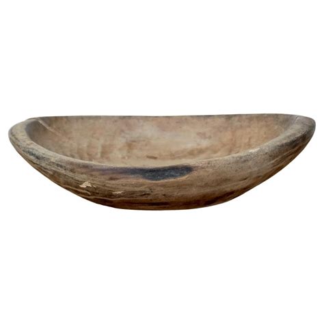 19th Century Swedish Antique Wooden Bowl at 1stDibs