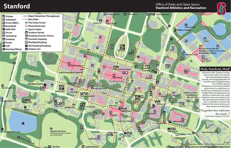 Stanford University Campus Map