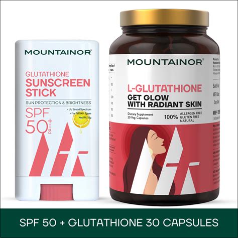 L-Glutathione Capsules For Healthy, Glowing Skin By Mountainor