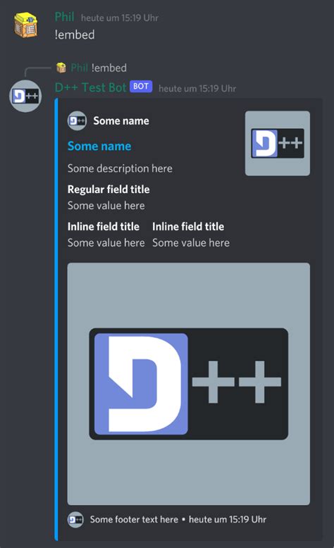 Image result for Embed Discord HTML